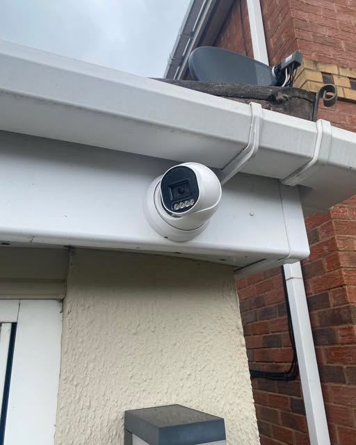 4K Security CCTV system installation photo from Instagram